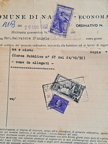 1952 francobolli misti - ed, in