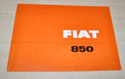 Fiat 850 depliant - depliant, de