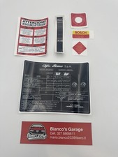 Kit Adesivi Vano Motore Alfetta Gt Gtv