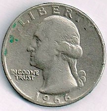 États-Unis. ¼ dollar