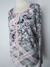 Cardigan donna quadri fantasia