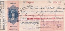 Assegno Bancario Banca d'