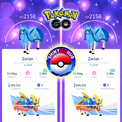 Pogo zacian lucido - zacian,