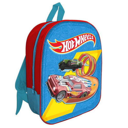 Zaino hot wheels - hot, 3d