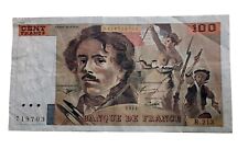 BANCONOTA 100 FRANCHI FRANCESI