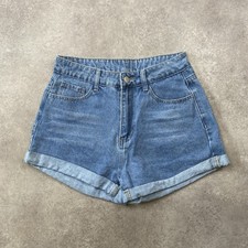 SheIn Denim Shorts Donna 27"