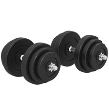 Homcom set manubri - manubri, palestra