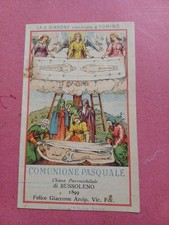 LA SANTA SINDONE  VENERATA A TORINO - BUSSOLENO (TORINO) 1899.