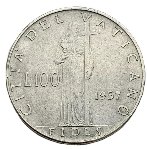 100 lire 1957 - 100,