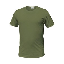 Pack 3 T-Shirt LIABEL Cotone Uomo Verde Militare