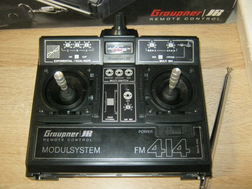 Trasmettitore graupner 414 - trasmettitore,