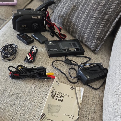 Jvc videomovie ax230 vhs c - videomovie, gr-ax230