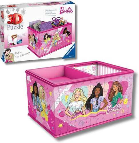 Puzzle barbie storage box - puzzle,