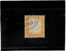 REGNO 1863-IL RARISSIMO 80C.-ANNULLO DIC. 63-SASSONE = 4000-SPEDIZIONE GRATUITA