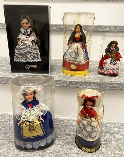 Bambole souvenir piemonte anni - bambole,