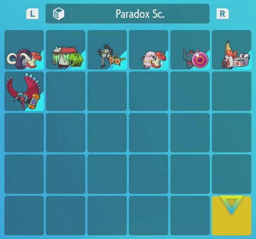 Tutti pokémon paradosso di - tutti,
