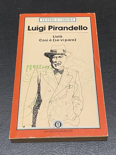 Luigi pirandello liola così - luigi,