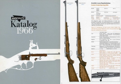 Catalogo lungo anschutz 1966 - lungo,