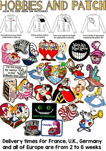 Patch alice wonderland - patch,