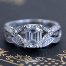 Set anello matrimonio taglio