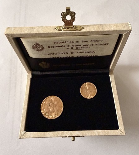 San marino 1977 gold - &, 2
