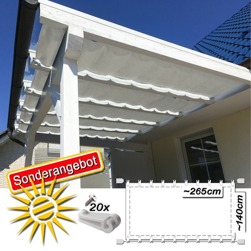 Tenda sole corda bianca - da,