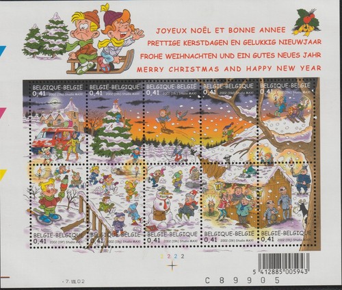 2002 belgio natale 93 - n°,