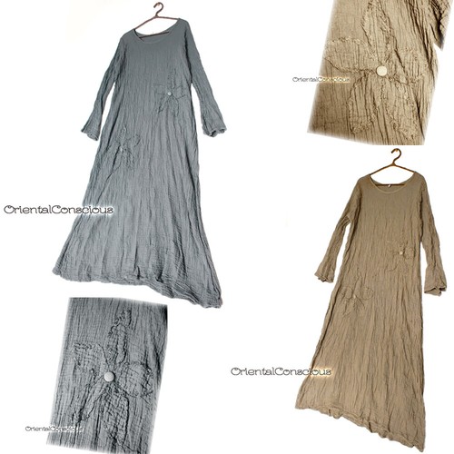 Maxi abito line - bumpy, strong