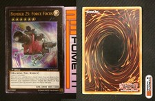 Numero 25: Force Focus in inglese YUGIOH rara ULTIMATE xyz Exceed  yu-gi-oh!