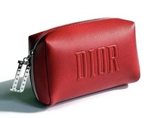 Borsa cosmetica Dior rossa