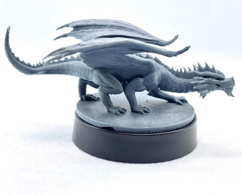 Miniatura drago rosso - rosso,, in