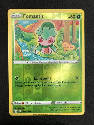 Pokemon fomantis 014 163 - fomantis, 014/163