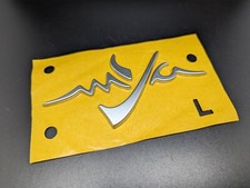 LANCIA YPSILON MYA LOGO SX SIGLA EMBLEMA FREGIO STEMMA SCRITTA BADGE TARGA NOME