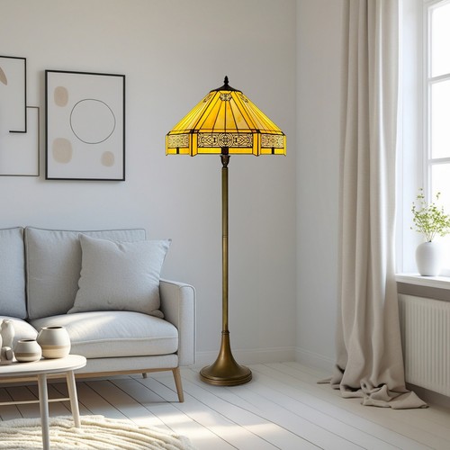 Lampada terra esagonale - lampada,