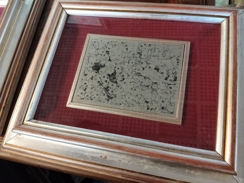 Colombotto rosso serigrafia - colombotto, su