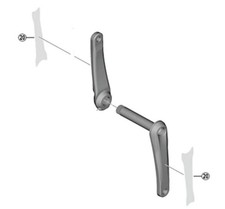 Adesivo protezione pedivelle