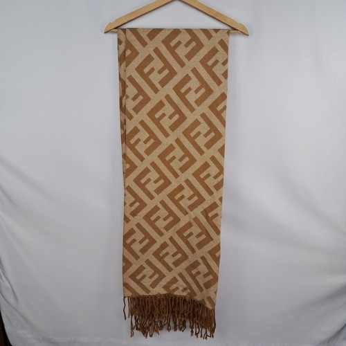 Sciarpa fendi colore marrone - fendi,