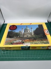 Puzzle EDUCA 1500 pezzi, Karlskirche, Vienna con puzzle fisso NUOVO E SIGILLATO