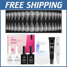 Set punte acriliche spesse con