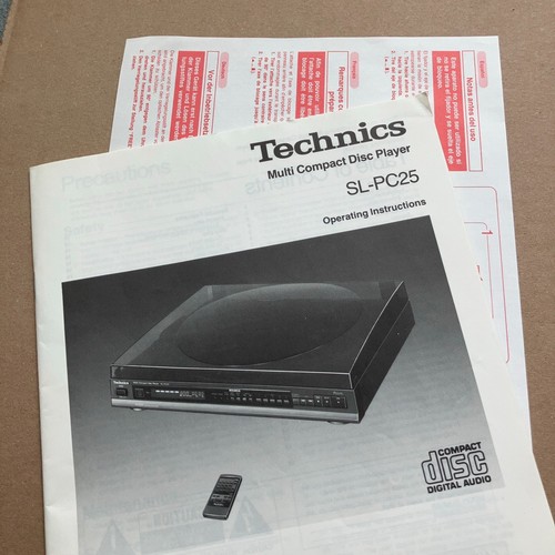 Technics pc25 lettore cd - technics, sl-pc25