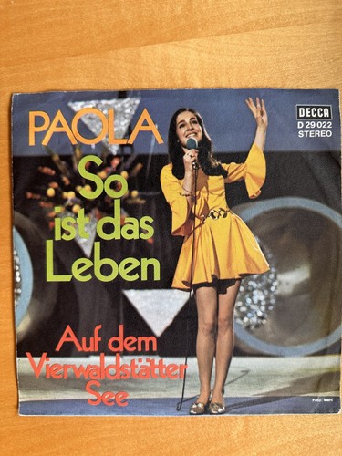 Paola ist das - , so