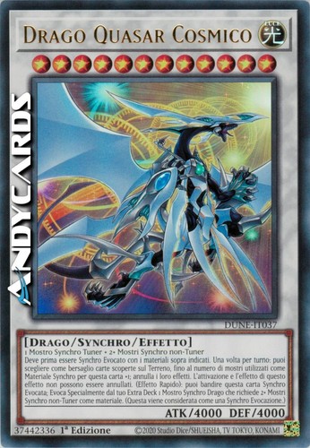 Drago quasar cosmico - cosmico, (cosmic