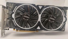 MSI RX 480 4GB ARMOR BIANCA SCHEDA VIDEO GPU FUNZIONANTE CONSEGNA 24/48H