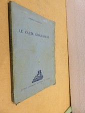 Scuola LE CARTE GEOGRAFICHE Carmelo Colamonico Loffredo 1955 libro di scritto da