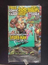 RIVISTA WIZARD 36 SPIDERMAN- CON FUMETTO , CARTA E POSTER IN OMAGGIO #ebayheroes