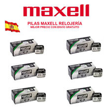 PILA MAXELL 315 317 319 329  321 364 371 373 379 394 399 395 OXIDO DE PLATA  
