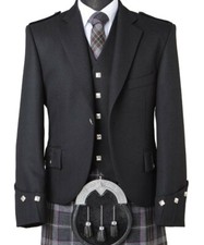 Uomo Argyle Kilt Giacca E 5