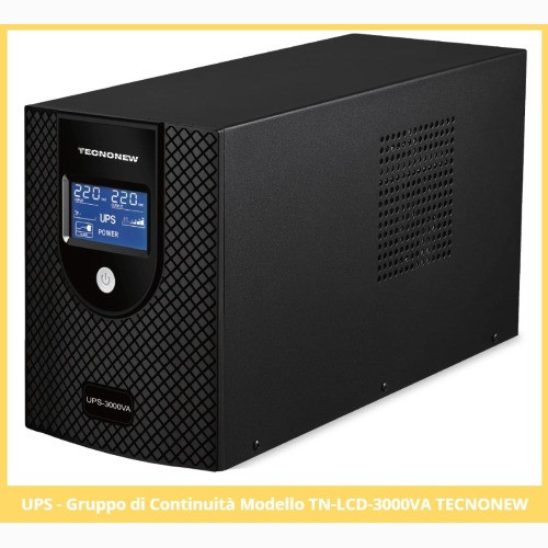 Tecnonew ups 3000va 1800w - ups, 4