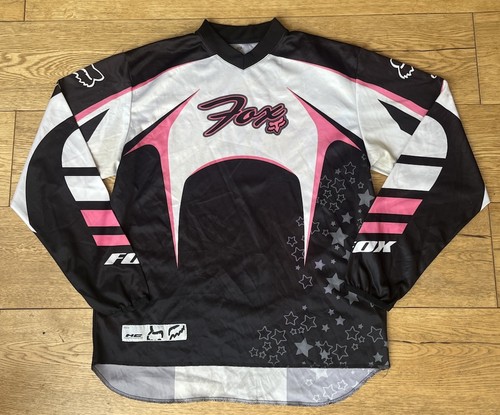 Maglia fox racing rosa nera - maglia,