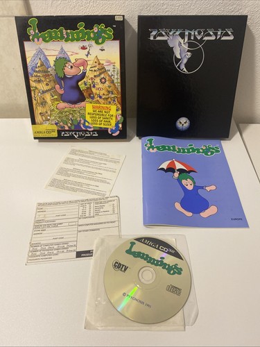 Lemmings commodore amiga - lemmings,